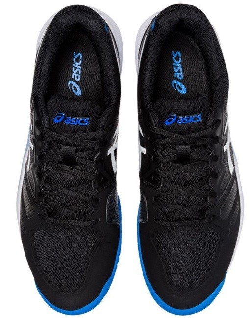 Теннисные кроссовки мужские Asics Gel-Challenger 13 black/electric blue Теннисные кроссовки мужские Asics Gel-Challenger 13 black/electric blue