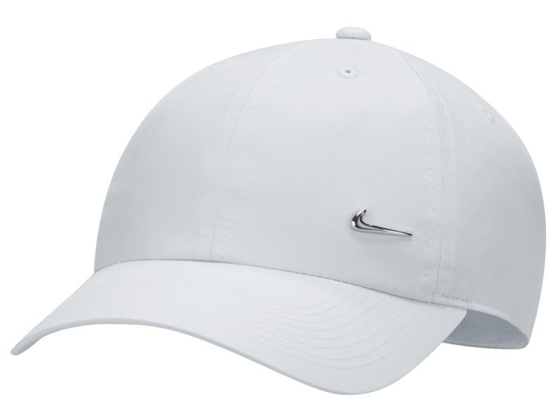 Теннисная кепка Nike H86 Metal Swoosh Cap pure platinum/metallic silver