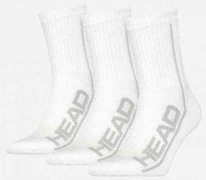 Head Performance Short Crew 3-pack/white/grey