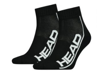 Head Performance Quarter 2-pack/black/white