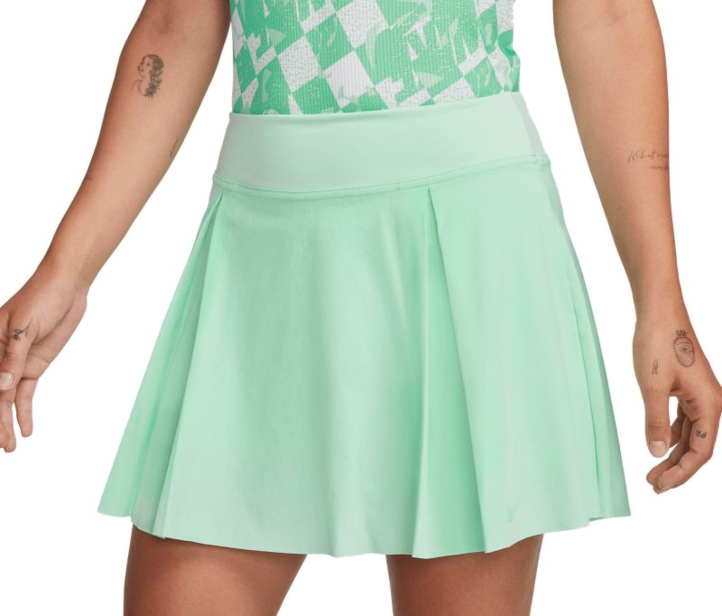 Теннисная юбка женская Nike Club Regular Tennis Skirt mint foam/mint foam