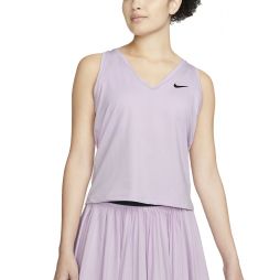 Тенісна майка жіноча Nike Court Victory Tank doll/doll/black Тенісна майка жіноча Nike Court Victory Tank doll/doll/black