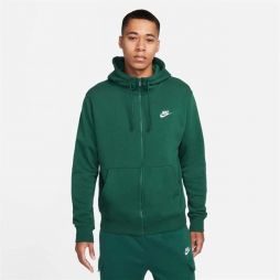 Реглан мужской Nike Swoosh Club Hoodie FZ BB gorge green/white