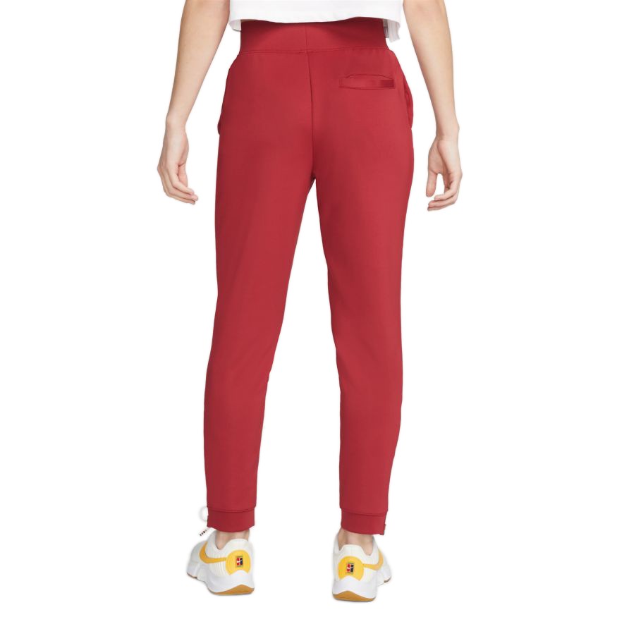 Спортивные штаны женские Nike Court Heritage Knit Pant pomegranate