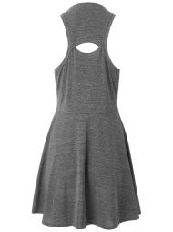 Теннисное платье женское Nike Court Advantage Dress black/black/white