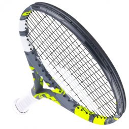 Теннисная ракетка детская Babolat Aero Junior NC (26) grey/yellow/white Теннисная ракетка детская Babolat Aero Junior NC (26) grey/yellow/white