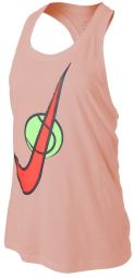 Теннисная майка женская Nike Court Swoosh Tennis Tank arctic orange