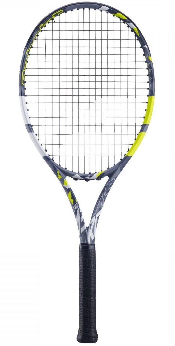 Теннисная ракетка Babolat EVO Aero strung grey/yellow/white