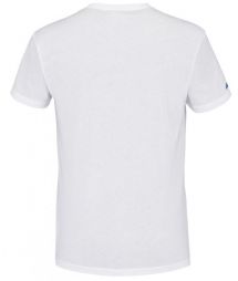 Теннисная футболка мужская Babolat Exercise Big Flag Tee Men white