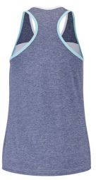 Тенісна майка жіноча Babolat Play Tank Top Women white/blue heather Тенісна майка жіноча Babolat Play Tank Top Women white/blue heather