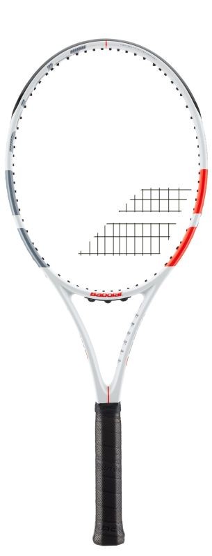Теннисная ракетка Babolat Strike EVO strung white/red/black