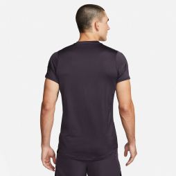 Теннисная футболка мужская Nike Advantage Crew Top cave purple/white