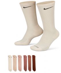 Nike Everyday Plus Cushioned Crew 6-pack/orange/brown/black Nike Everyday Plus Cushioned Crew 6-pack/orange/brown/black