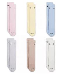 Nike Everyday Plus Cushioned Crew 6-pack/pink/blue/yellow/black Nike Everyday Plus Cushioned Crew 6-pack/pink/blue/yellow/black