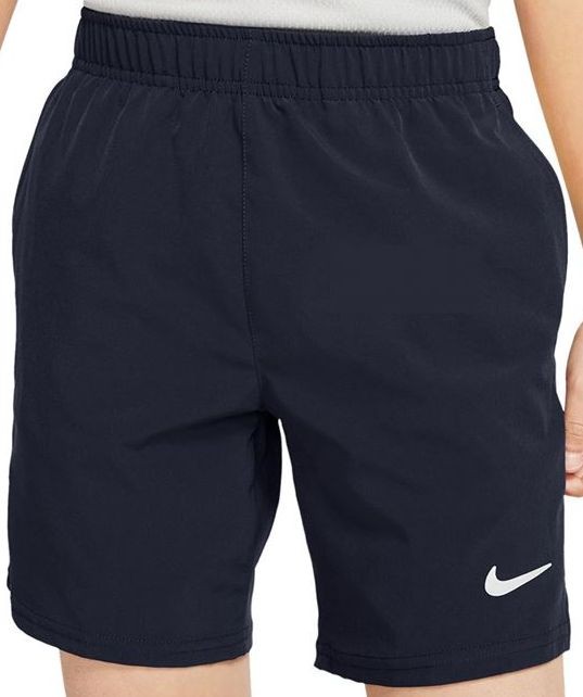 Теннисные шорты детские Nike Boys Court Flex Ace Short obsidian/obsidian/white