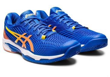 Тенісні кросівки чоловічі Asics Solution Speed FF 2 ГРУНТ tuna blue/sun peach Тенісні кросівки чоловічі Asics Solution Speed FF 2 ГРУНТ tuna blue/sun peach
