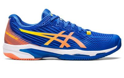 Тенісні кросівки чоловічі Asics Solution Speed FF 2 ГРУНТ tuna blue/sun peach Тенісні кросівки чоловічі Asics Solution Speed FF 2 ГРУНТ tuna blue/sun peach