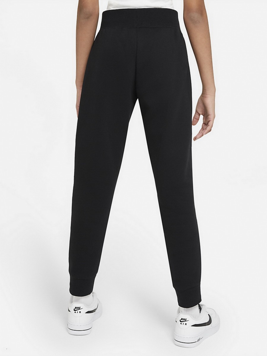 Штаны детские Nike Sportswear Fleece Pant LBR black/white