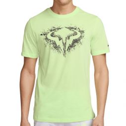 Теннисная футболка мужская Nike Rafa T-Shirt barely volt