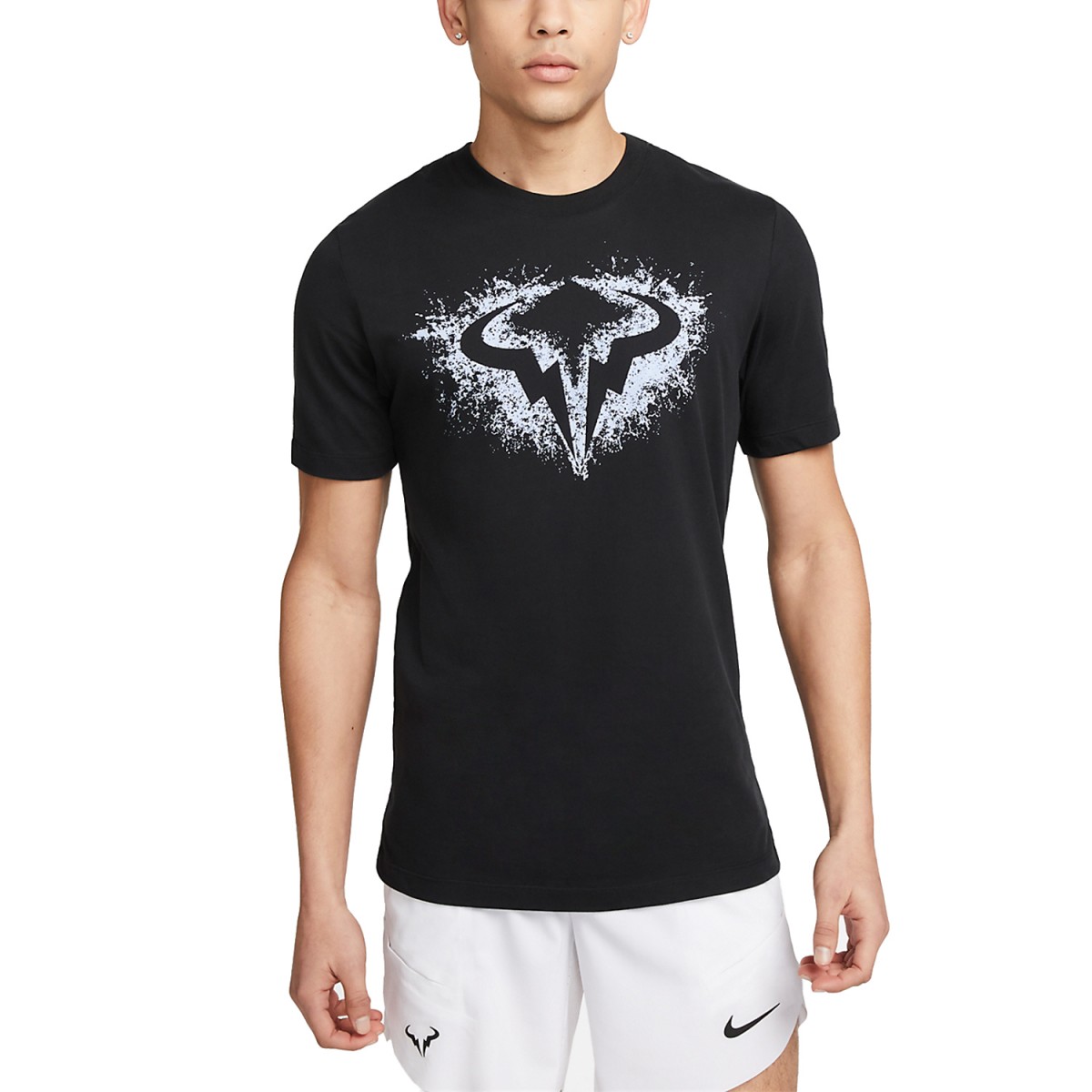 Теннисная футболка мужская Nike Rafa T-Shirt black