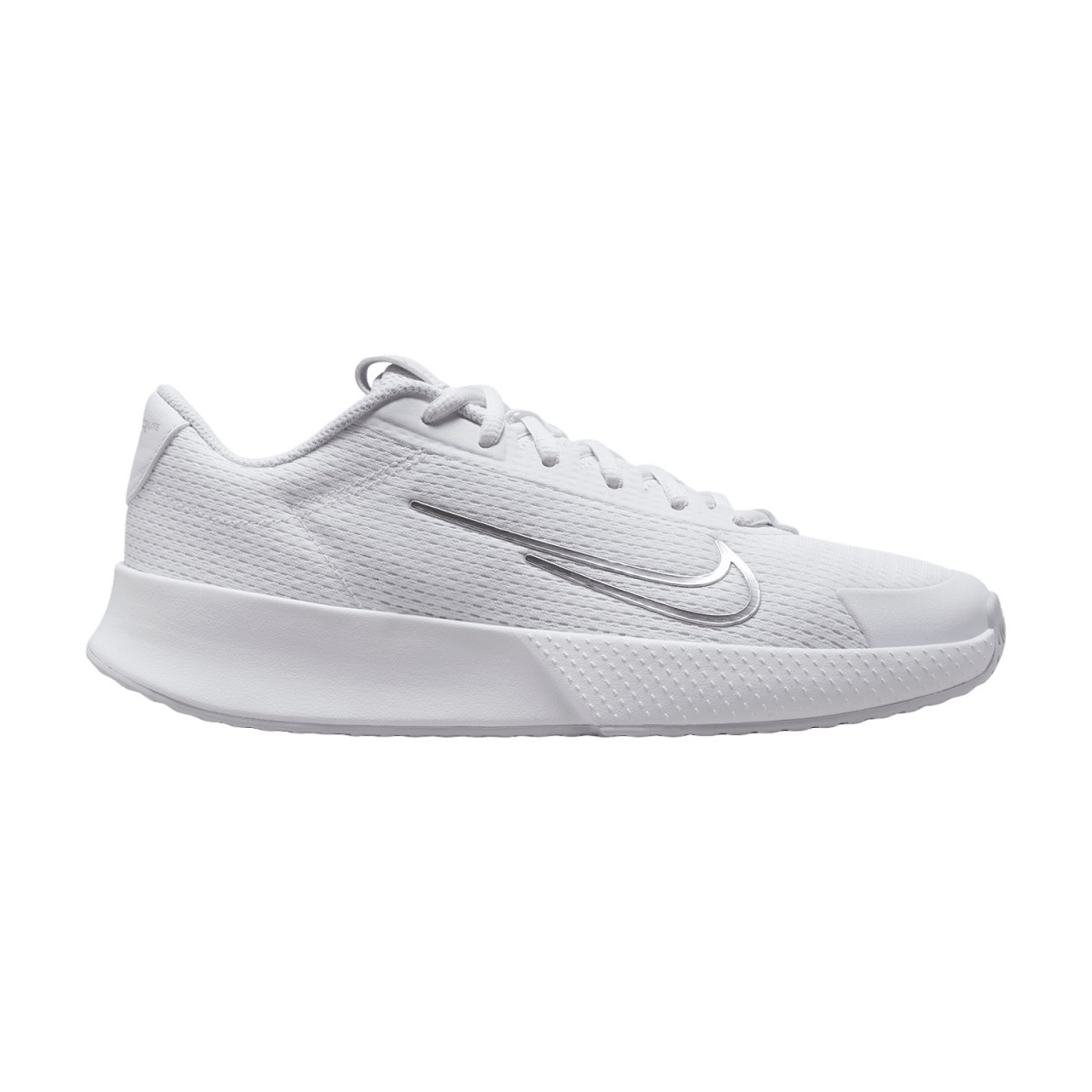 Теннисные кроссовки женские Nike Vapor Lite 2 white/metallic silver/pure platinum