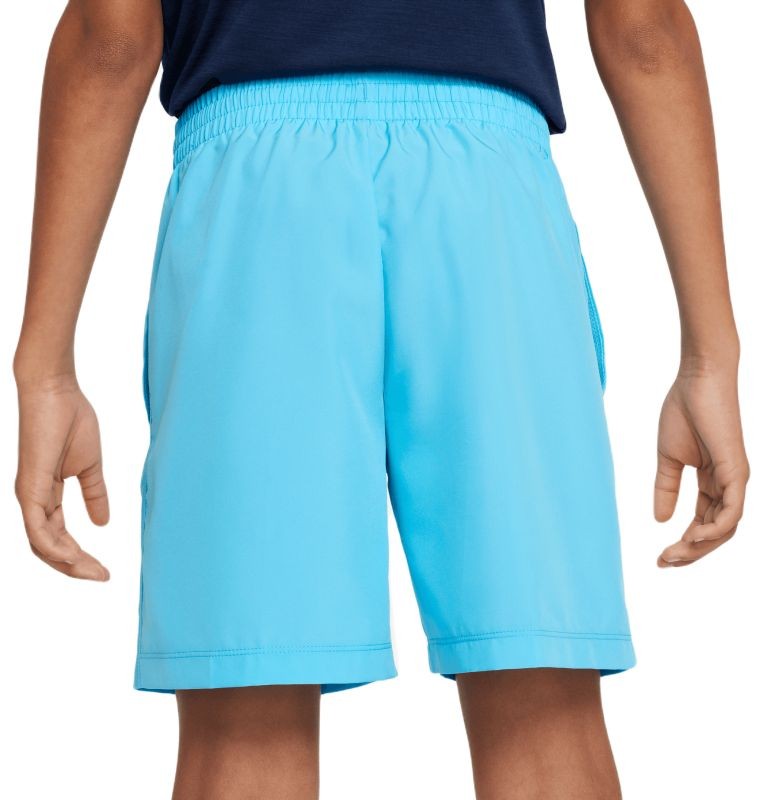 Теннисные шорты детские Nike Multi Shorts baltic blue/white