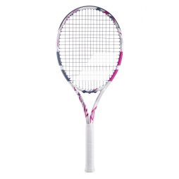 Тенісна ракетка Babolat EVO Aero Lite NC strung pink Тенісна ракетка Babolat EVO Aero Lite NC strung pink