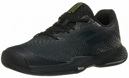 Детские теннисные кроссовки Babolat Jet Mach 3 All Court Junior black/gold Детские теннисные кроссовки Babolat Jet Mach 3 All Court Junior black/gold