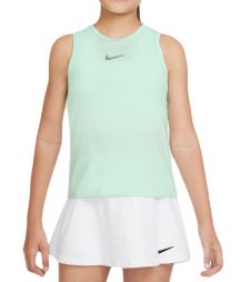 Тенісна майка для дівчат Nike Court Victory Tank mint foam/alligator Тенісна майка для дівчат Nike Court Victory Tank mint foam/alligator