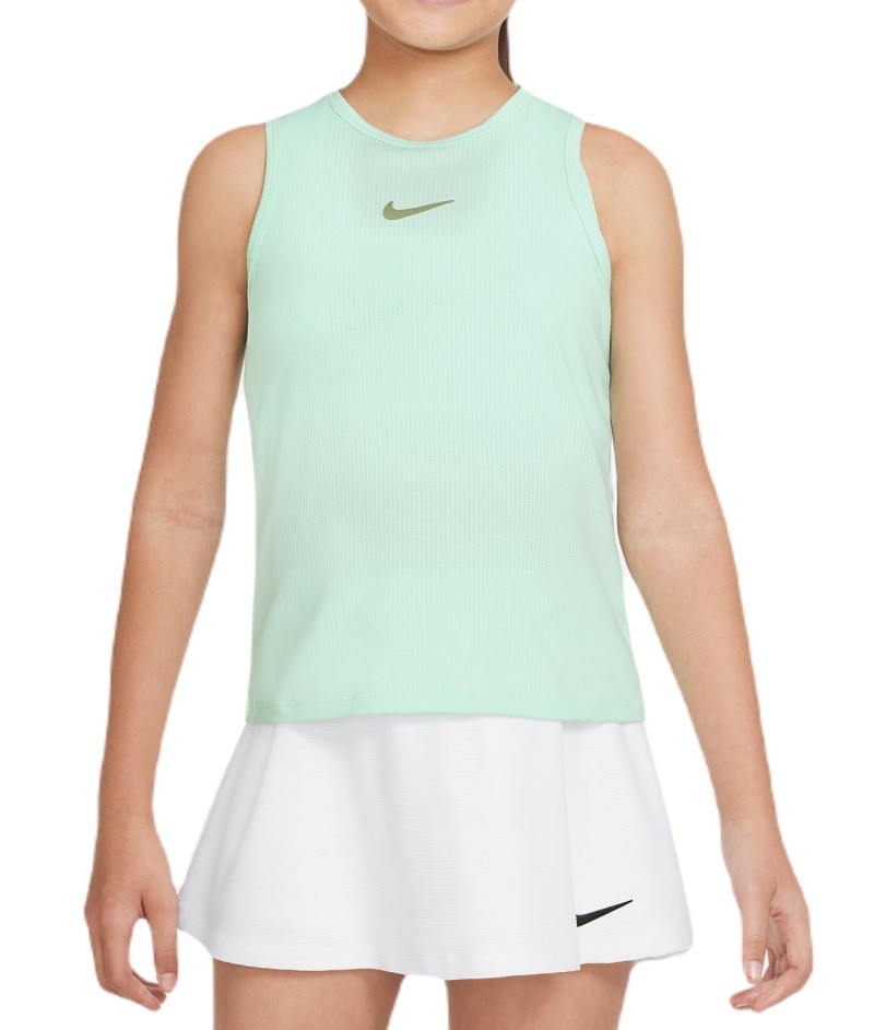Теннисная майка для девочек Nike Court Victory Tank mint foam/alligator