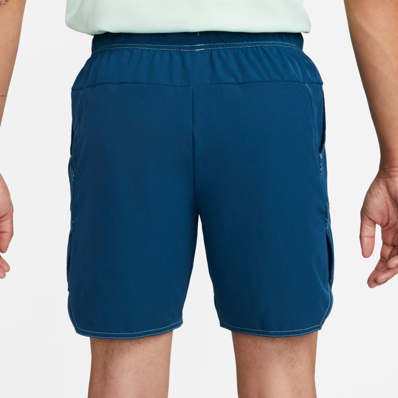 Тенісні шорти чоловічі Nike Court Advantage Short 7in valerian blue/white