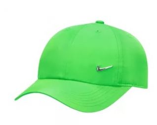 Кепка дитяча Nike Heritage 86 Metal Swoosh green strike/metallic silver Кепка дитяча Nike Heritage 86 Metal Swoosh green strike/metallic silver