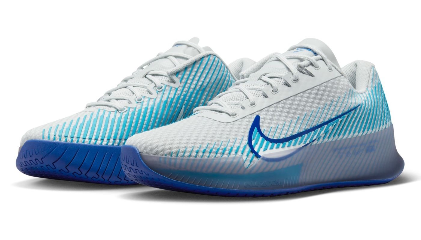 Теннисные кроссовки мужские Nike Zoom Vapor 11 photon dust/game royal/baltic blue