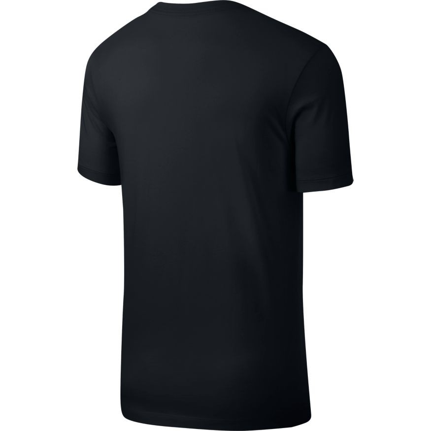 Теннисная футболка мужская Nike NSW Club Tee black/white