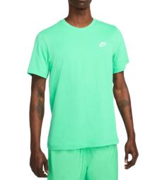Теннисная футболка мужская Nike NSW Club Tee spring green