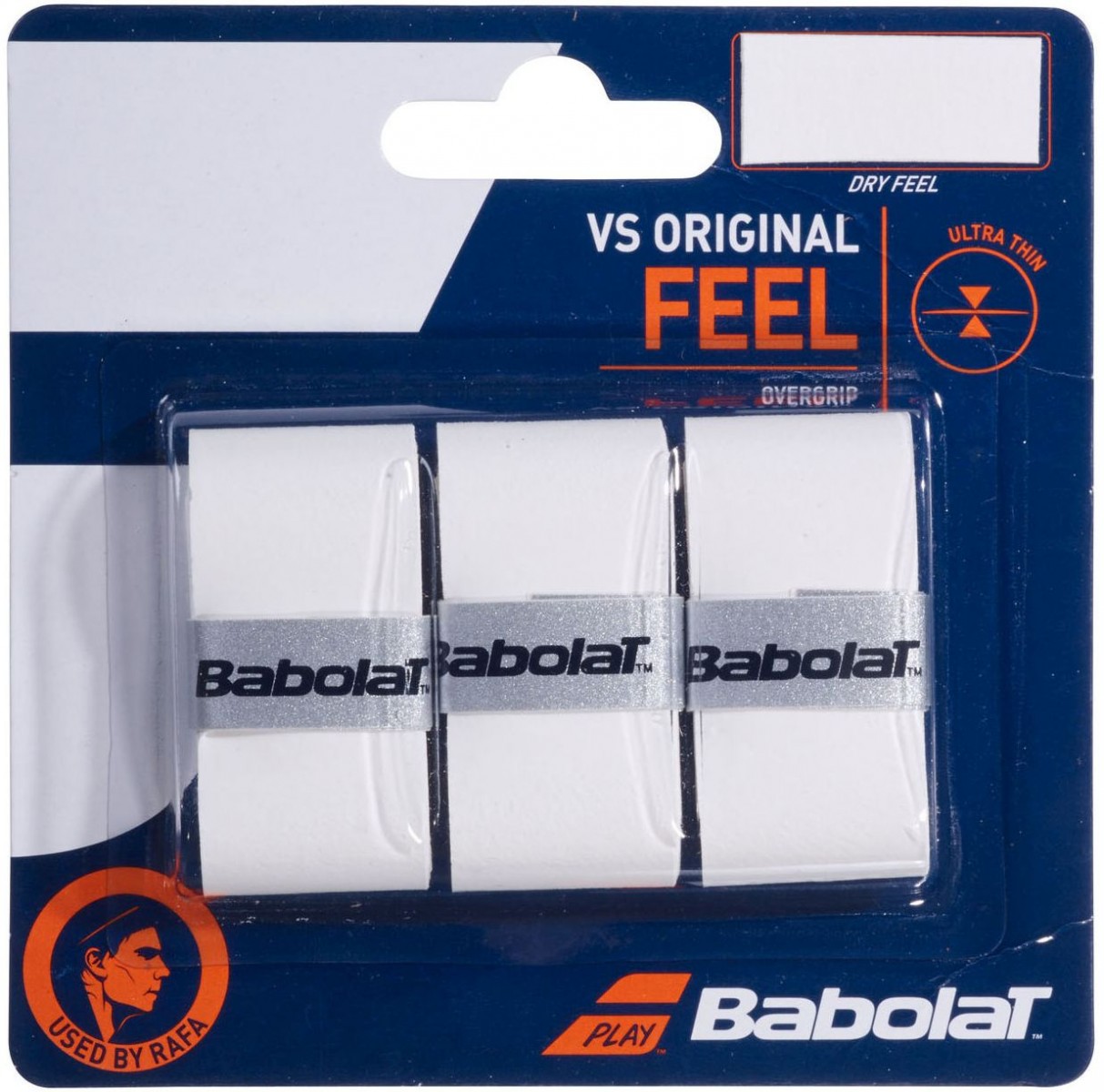 Намотка Babolat VS Grip Original (3 шт.) white