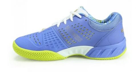 Тенісні кросівки жіночі K-Swiss Bigshot Light 2.5 50Th white/blue/yellow Тенісні кросівки жіночі K-Swiss Bigshot Light 2.5 50Th white/blue/yellow