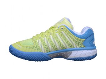 Тенісні кросівки жіночі K-Swiss Hypercourt Exp Hb ГРУНТ blue/yellow Тенісні кросівки жіночі K-Swiss Hypercourt Exp Hb ГРУНТ blue/yellow