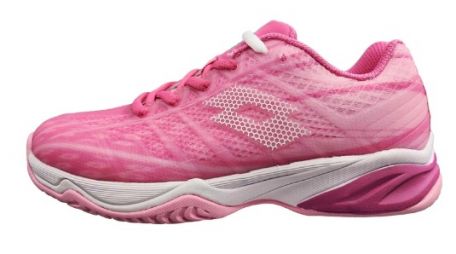 Дитячі тенісні кросівки Lotto Mirage 300 ALR Junior white/pink Дитячі тенісні кросівки Lotto Mirage 300 ALR Junior white/pink