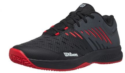 Тенісні кросівки чоловічі Wilson Kaos Comp 3.0 black/ebony/wilson red Тенісні кросівки чоловічі Wilson Kaos Comp 3.0 black/ebony/wilson red