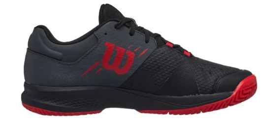 Тенісні кросівки чоловічі Wilson Kaos Comp 3.0 black/ebony/wilson red Тенісні кросівки чоловічі Wilson Kaos Comp 3.0 black/ebony/wilson red