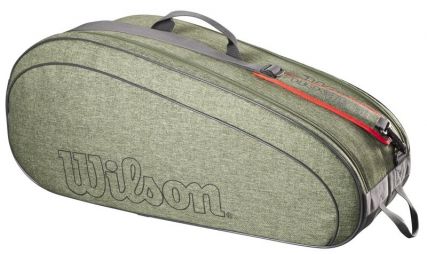 Тенісна сумка Wilson Team 6 Pk Bag heather green