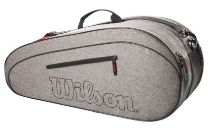 Тенісна сумка Wilson Team 6 Pk Bag heather grey