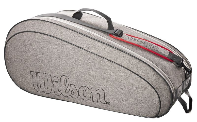 Теннисная сумка Wilson Team 6 Pk Bag heather grey