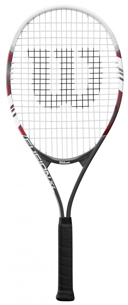 Теннисная ракетка Wilson Fusion XL black/red/white