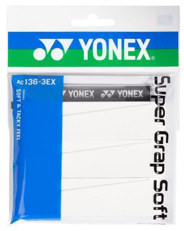 Намотка Yonex Super Grap Soft (3 шт.) white
