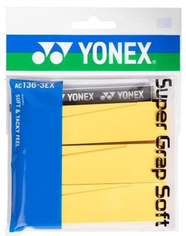 Намотка Yonex Super Grap Soft (3 шт.) yellow