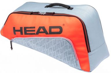 Теннисная сумка детская Head Junior Combi Rebel gray/orange Теннисная сумка детская Head Junior Combi Rebel gray/orange