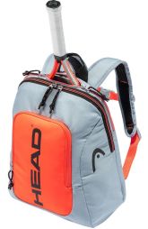Тенісний рюкзак дитячий Head Kids Rebel Backpack grey/orange Тенісний рюкзак дитячий Head Kids Rebel Backpack grey/orange