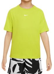 Тенісна футболка дитяча Nike Multi T-Shirt Boy bright cactus/white Тенісна футболка дитяча Nike Multi T-Shirt Boy bright cactus/white